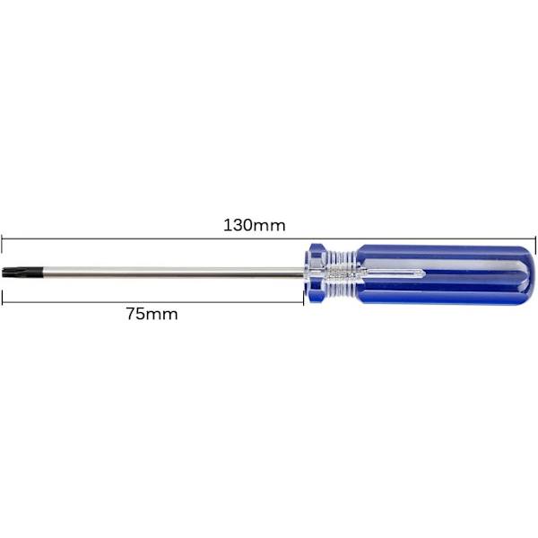 T8 T9 T10 Torx skruvmejsel med hål säkerhetsbit magnetisk precisionsskruvmejsel set för PS4 Controller reparationsverktyg