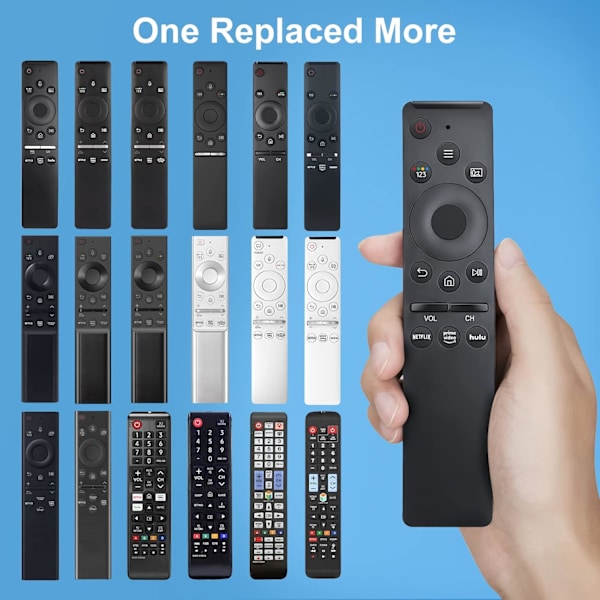 【2-pakning】 for Samsung Smart TV Fjernkontroll Erstatning, Universell for Alle Samsung TV-er