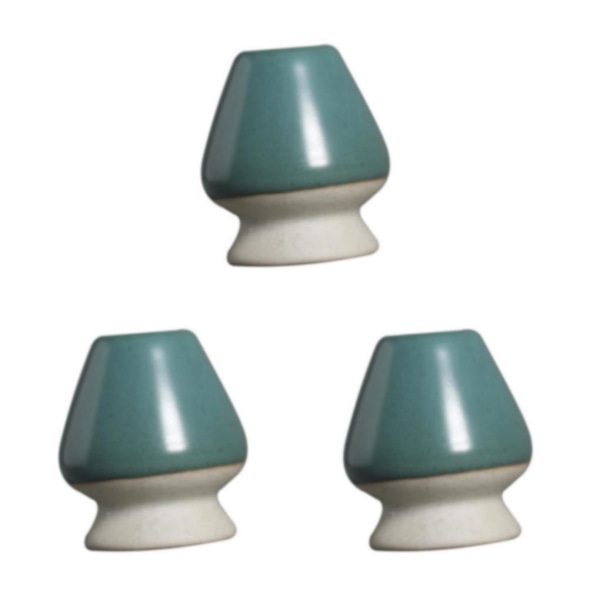 1/2/3 Håndlaget Matcha Visp Stativ Te-seremoni Te-service for Grønn 6 x 7cm 3Sett 3Sets Green 6 x 7cm