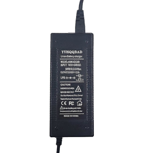 36V Oplader Output 42V 2A Oplader 4-pin XLRM Stik Til 36V 10S Elcykel Lithium Batteri