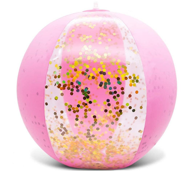 Strandboll, glittrande strandboll, poolboll, sommarfestpresenter