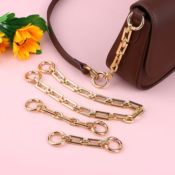 Väska Förlängningskedja Crossbody Handväska Kedjesträck Handväska DIY Met 35.5CM