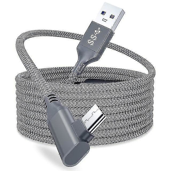 För Oculus Quest 2 Link-kabel 5m Usb 3.0 Snabbladdningskablar