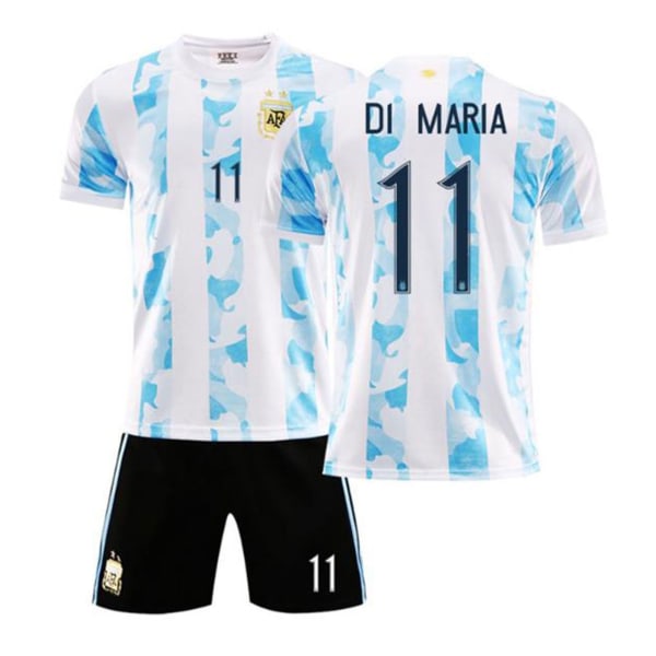 Ny 20-21 Argentina tröja nr 10 Messi hem och borta Neymar vuxen och barn speluniform Home 11 good L