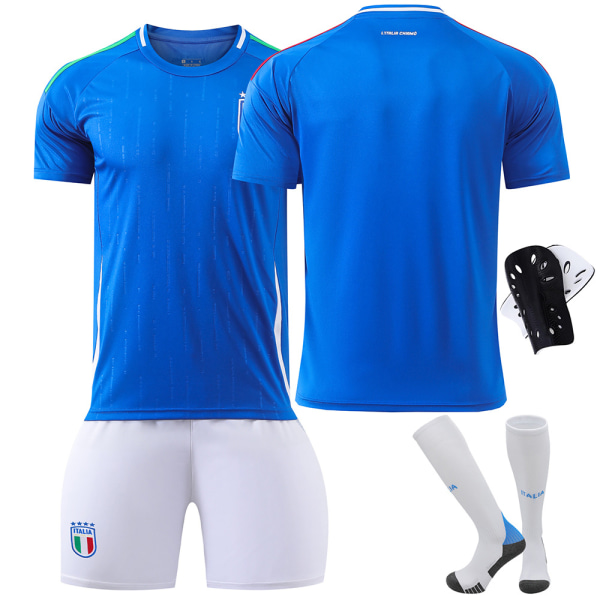 24-25 European Cup Italian football uniform No. 14 Chiesa 18 Barella 3 Dimarco jersey set