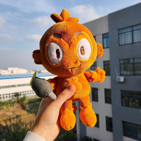 Bloons Monkey Plushie, Kaupunki Söpö Piirretty Apinan, Bloonstd Pehmeä Pysäytetty Nukke, Peli Eläin, Lapsille Ja Faneille Lahja Syntymäpäivä