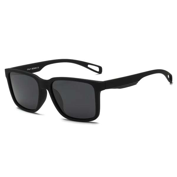 2024 Nya solglasögon hög kvalitet lyxdesigner kända märken polariserade solglasögon för kvinnor män matte black unisex