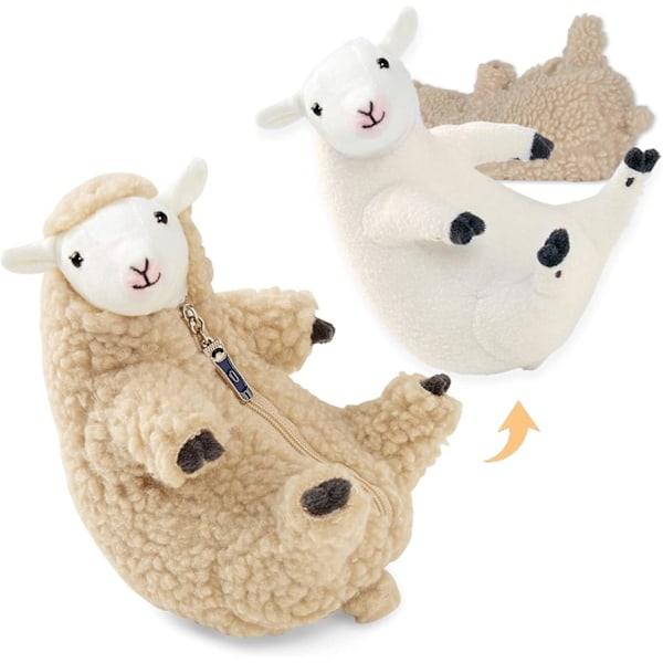 Kawaii Plushie - Hauska Lammas Pehmolelu, Paras Syntymäpäivälahja Naisille, Tytöille, Pojille ja Teineille