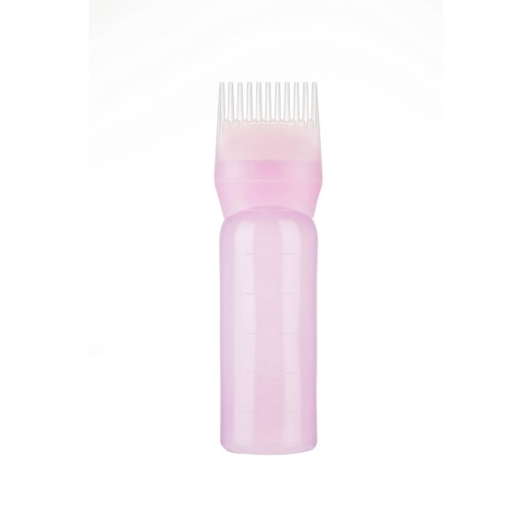 3 st Root Comb Applicator Flaska Tom Flaska Påfyllningsbar Hårfärg Flaskor Frisör Styling Verktyg för Salong Rengöring