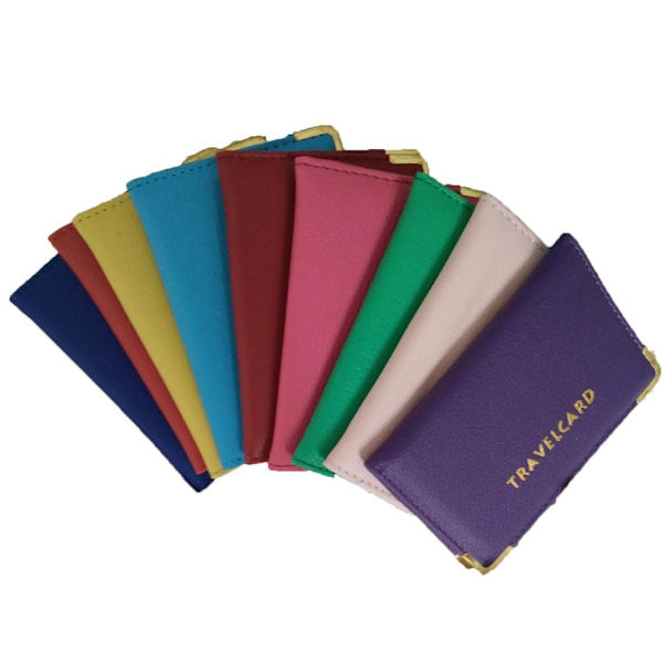 Cover Case Bus Pass Rail Card holder SORT - på lager BLACK