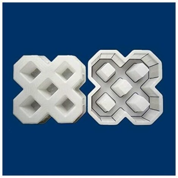 Muggsoft, DIY Betongplate Muggsoft Kvadratisk Muggsoft Plast Betong Sti Muggsoft Propylen Muggsoft Gangvei