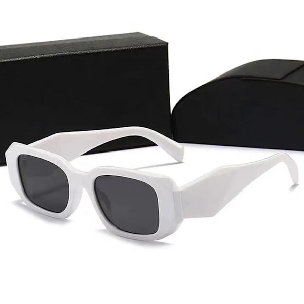 Topp 2024 nya lyxiga varumärkes pra dam designer solglasögon mode uv-skydd glasögon för män kvinna glas med förpackning Green with logo