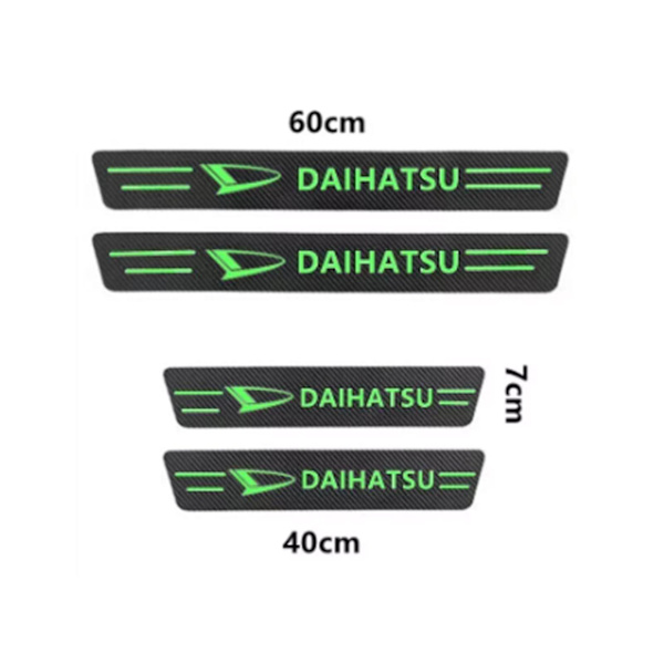 Auto dörrtröskelskydd anti-scratch dörrtröskelskydd för fordonstillbehör_llk13 Dafa 4pcs