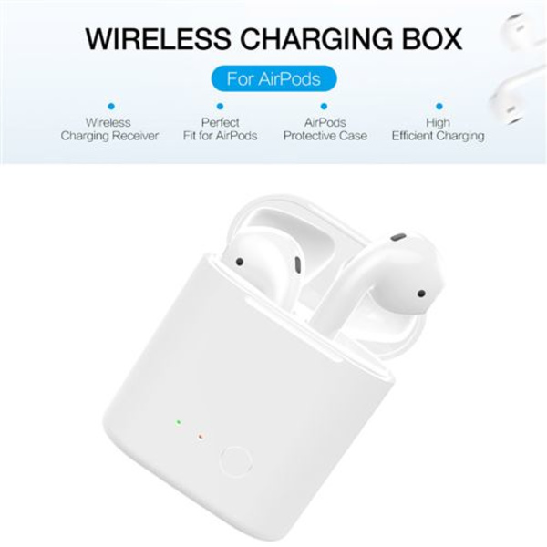Reservedel Ladeboks for Airpods Øretelefoner - Hvit