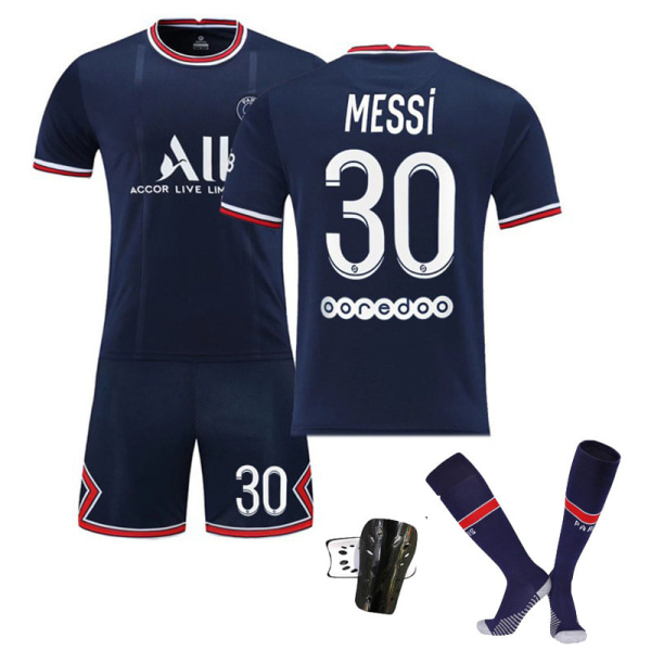 Paris hjemmedrakt 21-22 klassisk nr. 30 stjerne nr. 10 Neymar nr. 7 Mbappe fotballdraktsett Paris Stadium No. 30 , Ads + Gear 2XL#