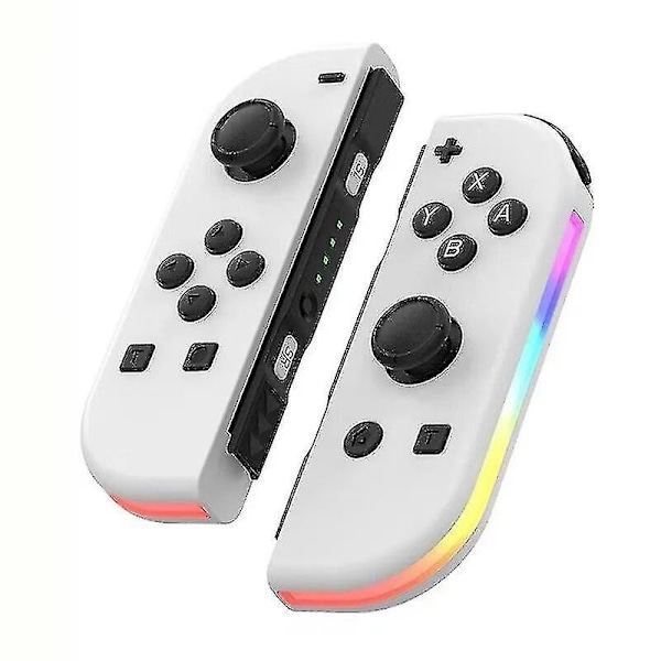 Trådlös handkontroll kompatibel med Nintendo Switch, Oled, Lite Gamepad Joystick (l/r) ersättning med RGB höger 1