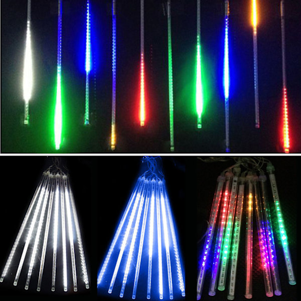 20/30/50cm LED rain light Meteor Christmas decoration Blue