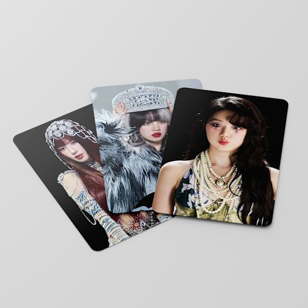 ELEFAD (G) I-DLE Lomo-kortti 55 kpl (G) I-DLE 2. täysi albumi Super Lady Uusi albumi valokuva kortti (G) I-DLE Mini Lomo-korttilahja faneille (B) A