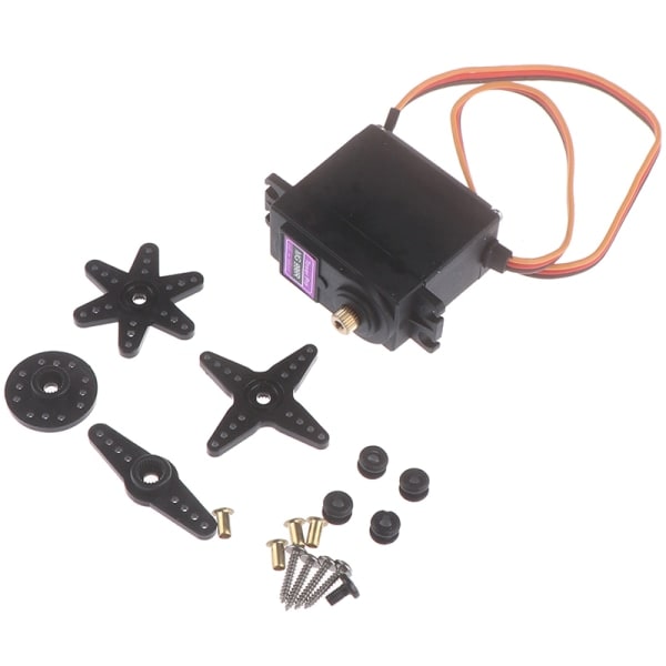 Set MG996R 360° Gear Servo Motor Stort Vridmoment för RC Helikopter
