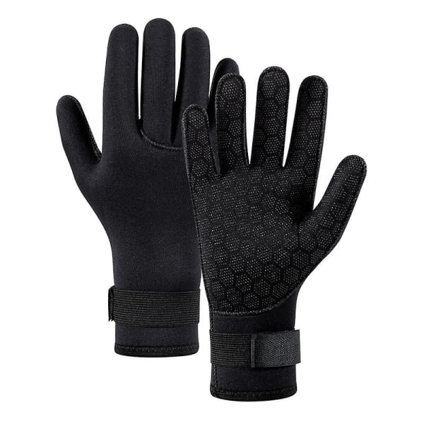 Neoprene Diving Winter Heated Gloves Men Women Diver Wetsuit Snorkeling Canoeing