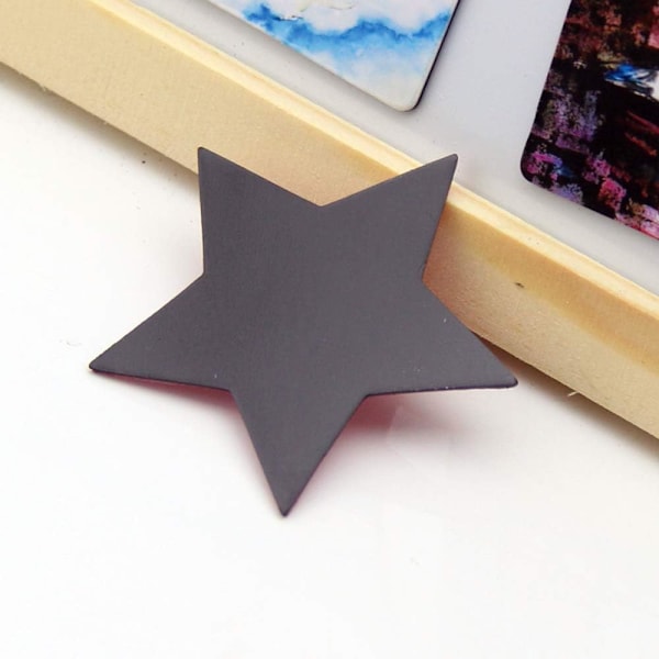 60 kpl Pentagram-jääkaappimagneetteja, monivärisiä jääkaappimagneetteja koristeluun