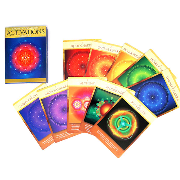 Tarot Sacred Geometry Activations Oracle Divination Family Part