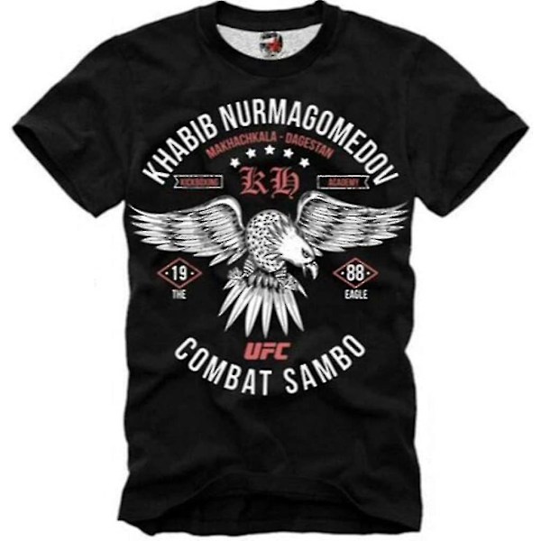 T-paita Khabib Nurmagomedov The Eagle Mma Venäjä Combat Sambo 3XL
