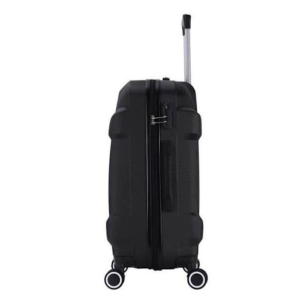 Keskikokoinen matkalaukku 4 pyörää 65cm Jäykkä - Robot - Trolley ADC