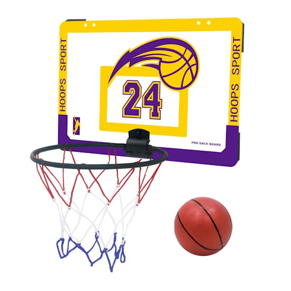 Bärbar Mini Basketbollkorg Leksakssats för inomhusbruk B size
