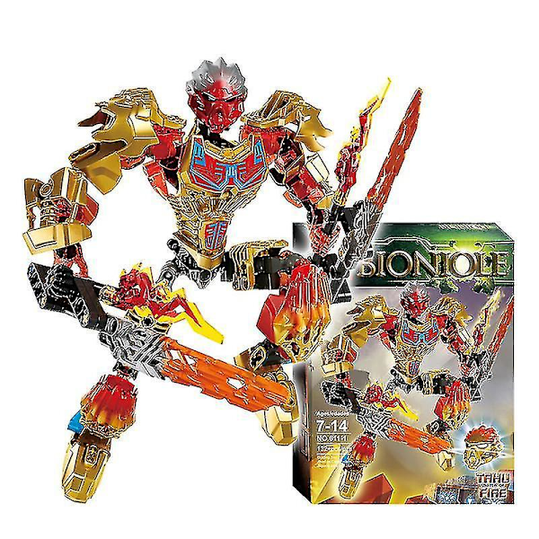 Bionicle Maa Jää Tuli Hunter Actionfiguuri Rakennuspalikat Robottilelut Lapsille Joululahjapaketti