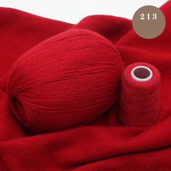 Mongoliskt kashmirgarnsset för handgjorda hantverk Bolscarf Wool 50 Plus 20 G/lot 13