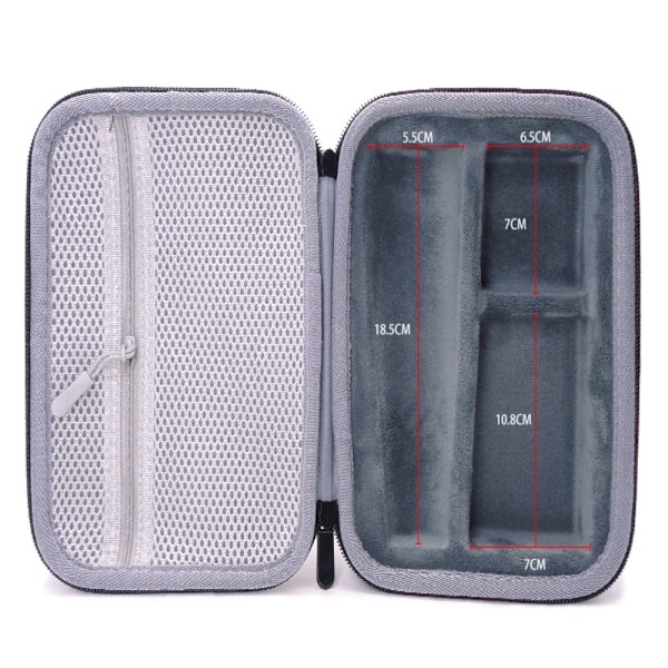 Förvaringsväska för hårklipparset, Barber Kit, Bärväska, Rakapparat