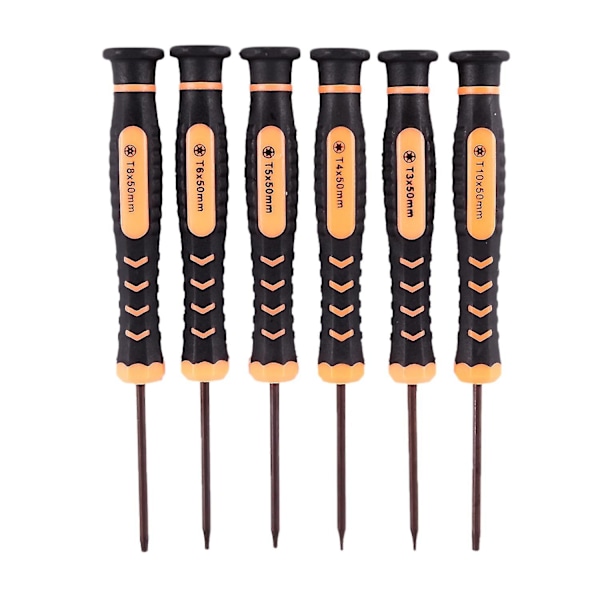 10-i-1 Torx-sett med T3 T4 T5 T6 T8 T10 Torx-bits Egnet for demontering og reparasjon O