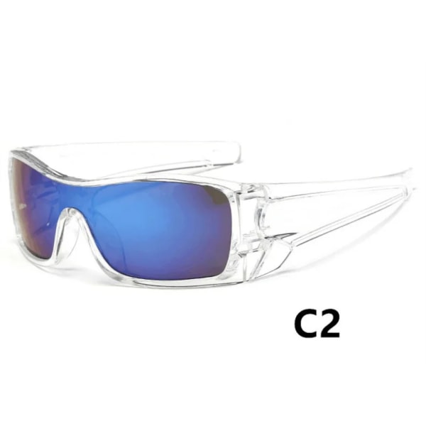 Grossist billiga äkta kända märkes solglasögon original designer herr dam sport cykling solglasögon C7 /