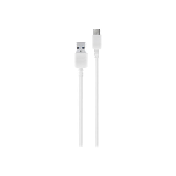 Samsung laddningskabel/datakabel USB till USB typ C 1,2 m vit - EP-D 30