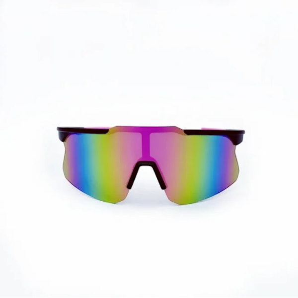 2024 Halvramme Løb Briller Oversized Sport Vindtætte Solbriller Cykling Udendørs Mænd Sport Solbriller til Unisex 12 sunglasses unisex outdoor