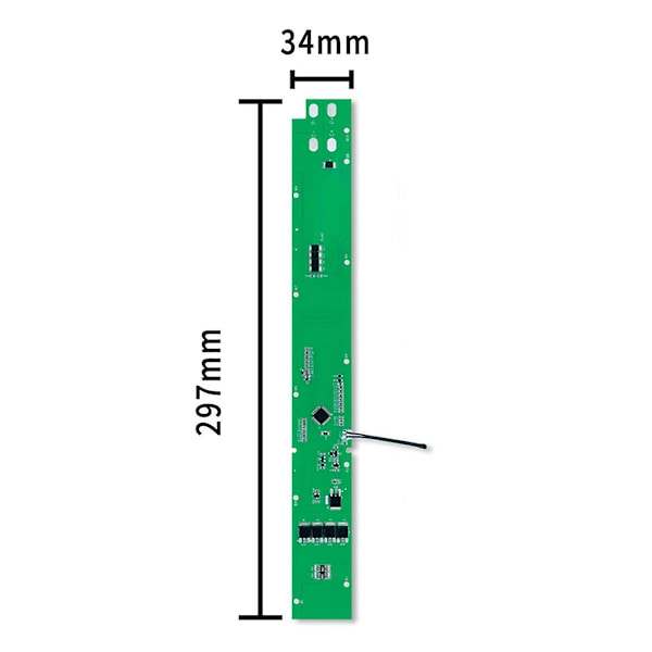 10 strenger med 36v tre yuan 20a oppladbar ikke-utladning elektrisk scooter 18650 litiumbatteri bassengbeskyttelseskort