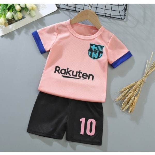 Fc Barcelona Barn Uniform Fotbollströja Träning Kortärmad Toppar Baby b b 110