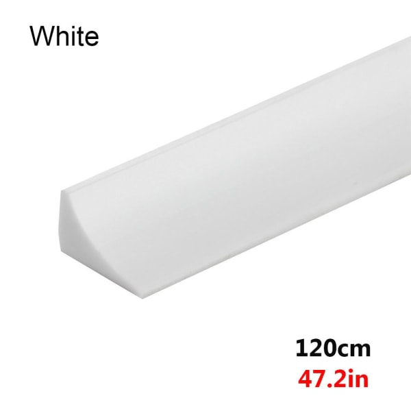 Vannstopp Vanntette stripe HVIT 120CM Hvit White 120 cm