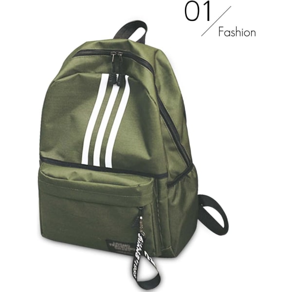 Unisex skolryggsäck tonåring skolväska ryggsäckar för män
