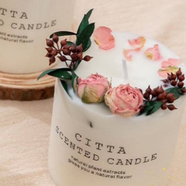 Roseduftende soyabønner for aromaterapi i hjemmet, premium stearinlys for avslapning og stressavlastning, stearinlysgaver til kvinner