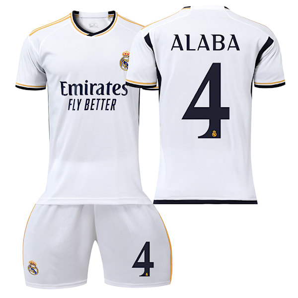 Real Madrid Fotballdrakt 23-24 Nr. 7 Vinicius 5 Bellingham 11 Rodrigo 10 Modric Real Madrid Home Stadium No. 4 20 yards