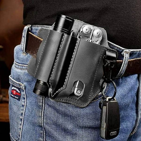 Multifunktionel Holster, 3-lomme Organisations Holster,