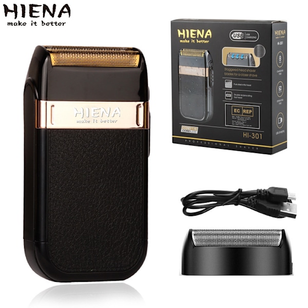 KM-2024 Men's Electric Shaver Trimmer Shaver Hair Clipper USB Rechargeable