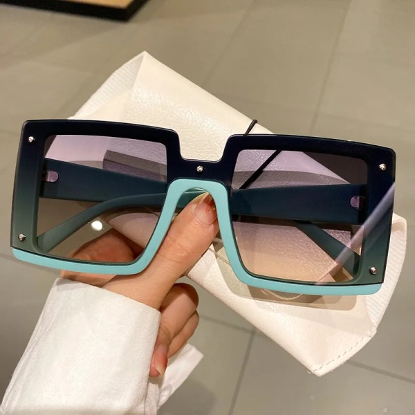 1099 New Fashion Sunglasses Women's Street Shot European and American Sunglasses ins Large Square