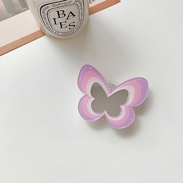 Mobiilipuhelimen pidike Sormus Puhelimen pidike PURPURA purple