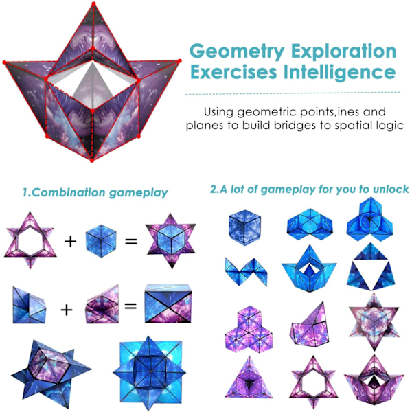 Speed Cube, Cube, Deformasjonskube, 3D-kube, Speed Cube, 3D I