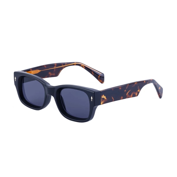 2024 New Fashion Solglasögon för män Propionsyra Metallkärna Anti-UV Svart Grön Båge Tillverkad av PC-linser i glas TAC Partihandel sunglassesC3 frame