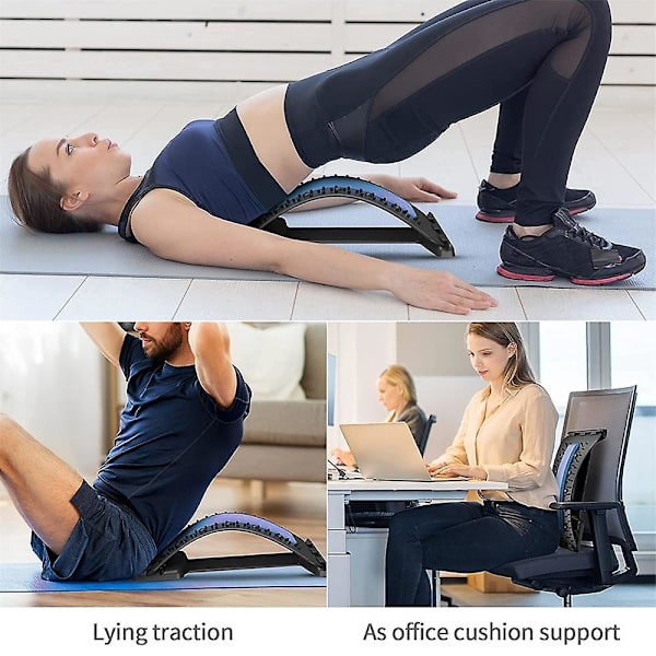 Lumbar Back Cracker Board Pain Relief Device