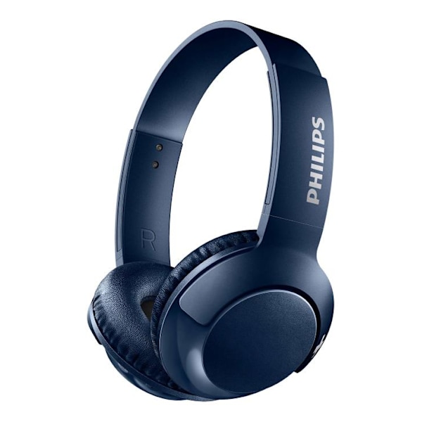 Philips Bass SHB3075 Bluetooth-hodetelefoner Blå